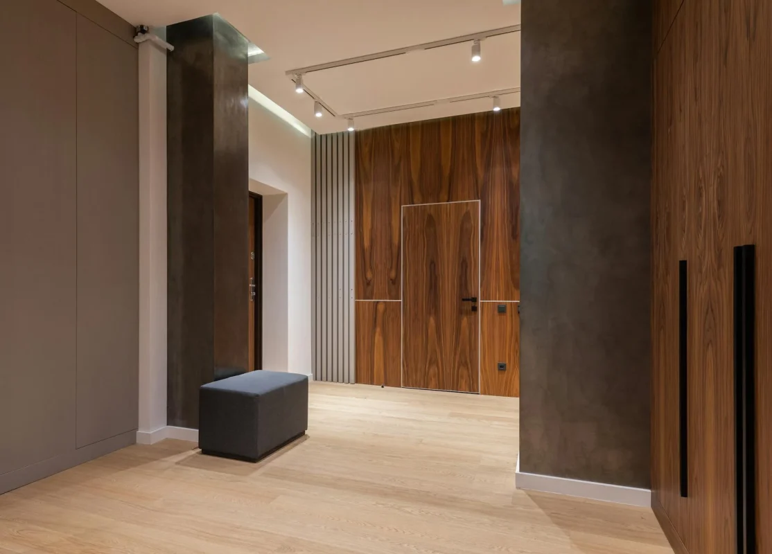 Foto oleh Max Vakhtbovych di Pexels Teak Wood Hardwood Floor Luxury Interior