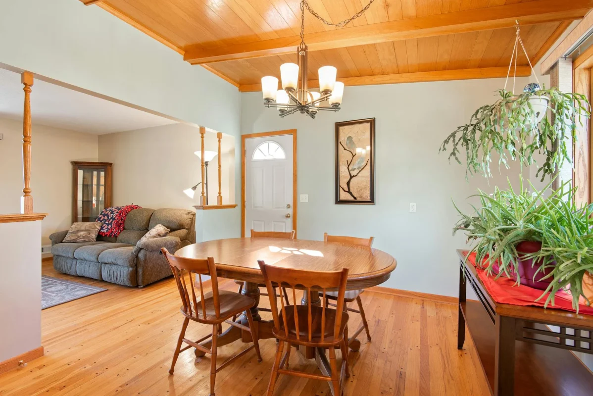 Tropical House Interior Wood Floor
