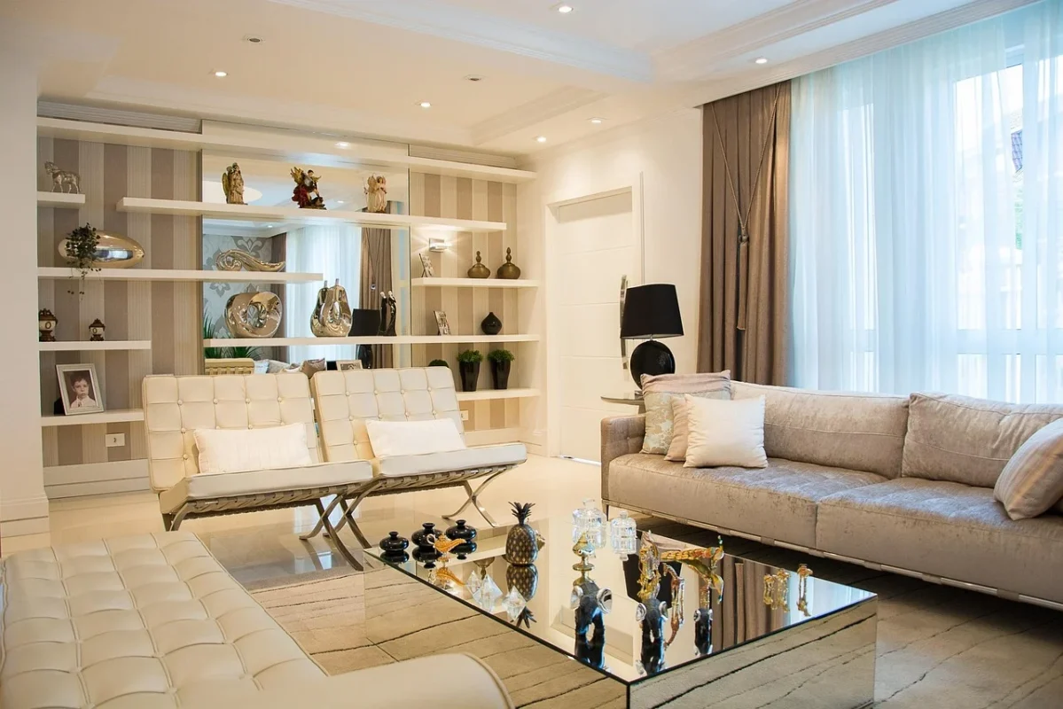 Rahasia Memilih Lebar Parket Lantai Kayu untuk Kesan Luas 2026 2 Wide Plank Flooring Modern Living Room