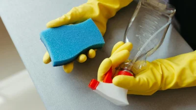 Wood Polish Bottle Cleaning Supplies