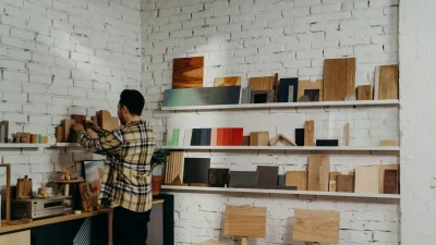 Wood Samples Interior Design