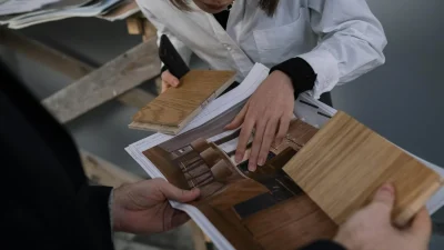 Wood Samples Interior Design