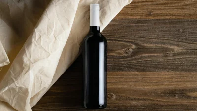 Wood Wax Polish Bottle