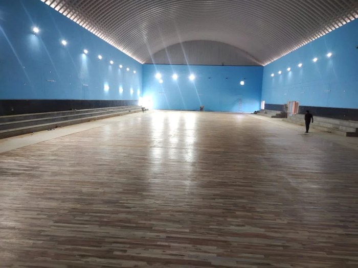 Lantai kayu lapangan basket lantaiparket.id