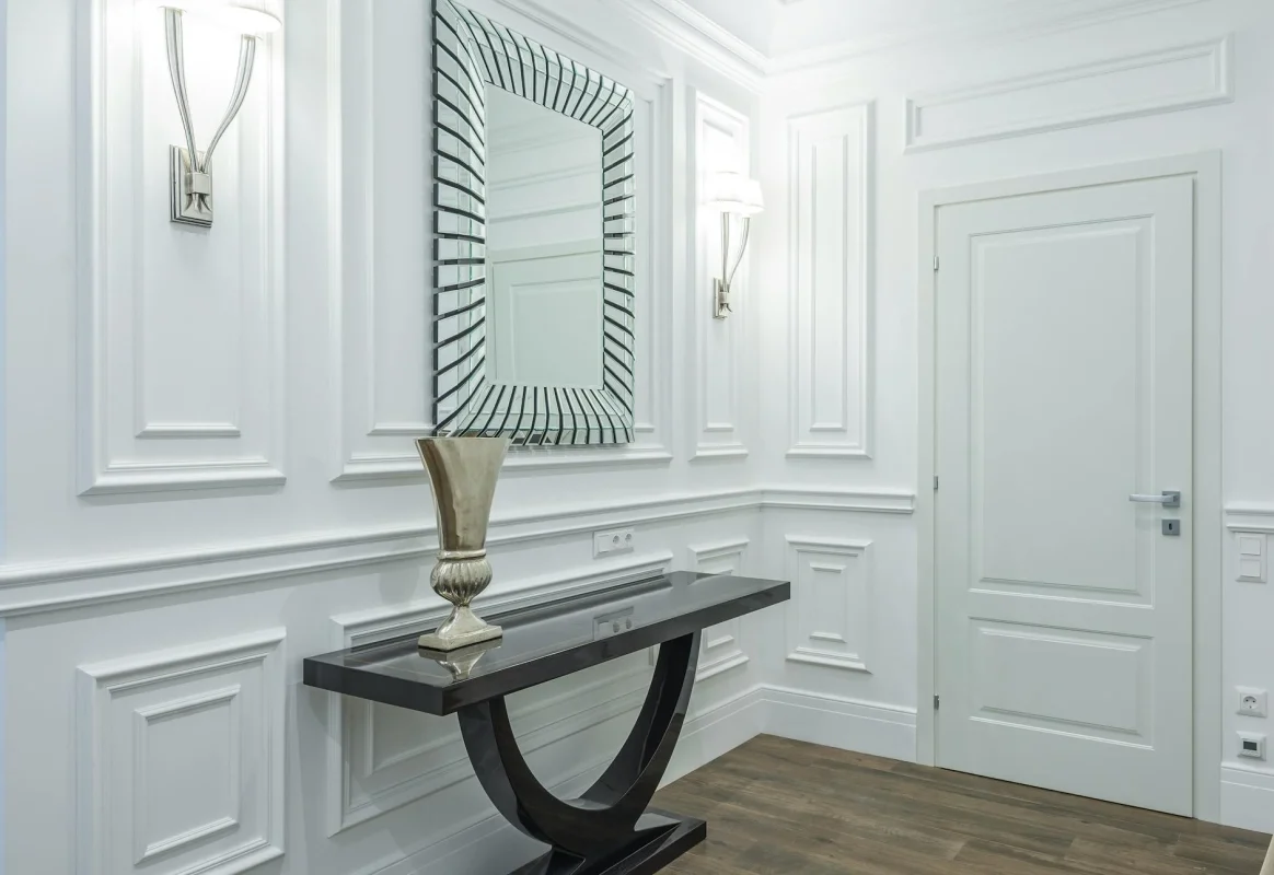 Dekorasi Dinding Parket Kayu: Tren Elegan 2026 1 Wooden Wall Luxury Interior