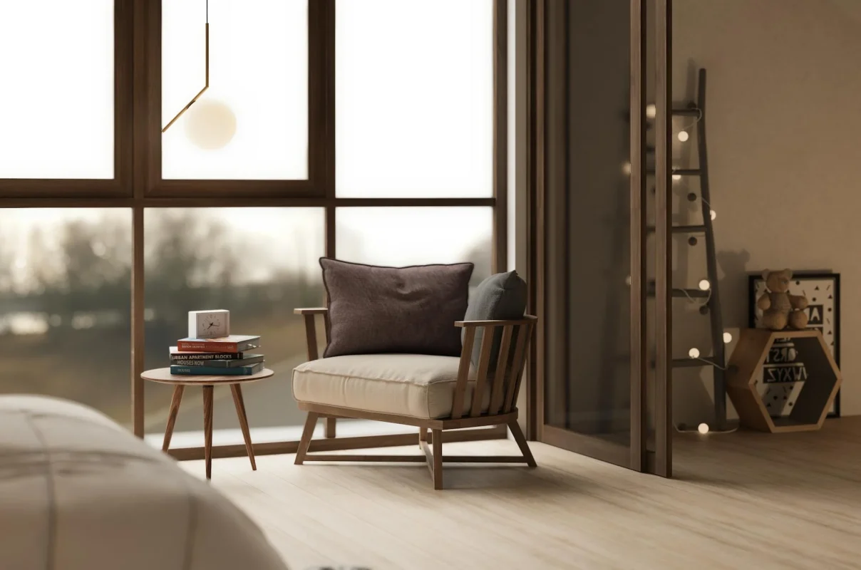 Inspirasi Parket Lantai Kayu Kamar Tidur 2026 1 Konsep Kamar Tidur Skandinavia Yang Hangat Dan Lapang