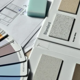 Apa Itu Parket Lantai Kayu? Panduan Lengkap & Jasa Pasang 2026 7 Wood Samples Flooring Materials
