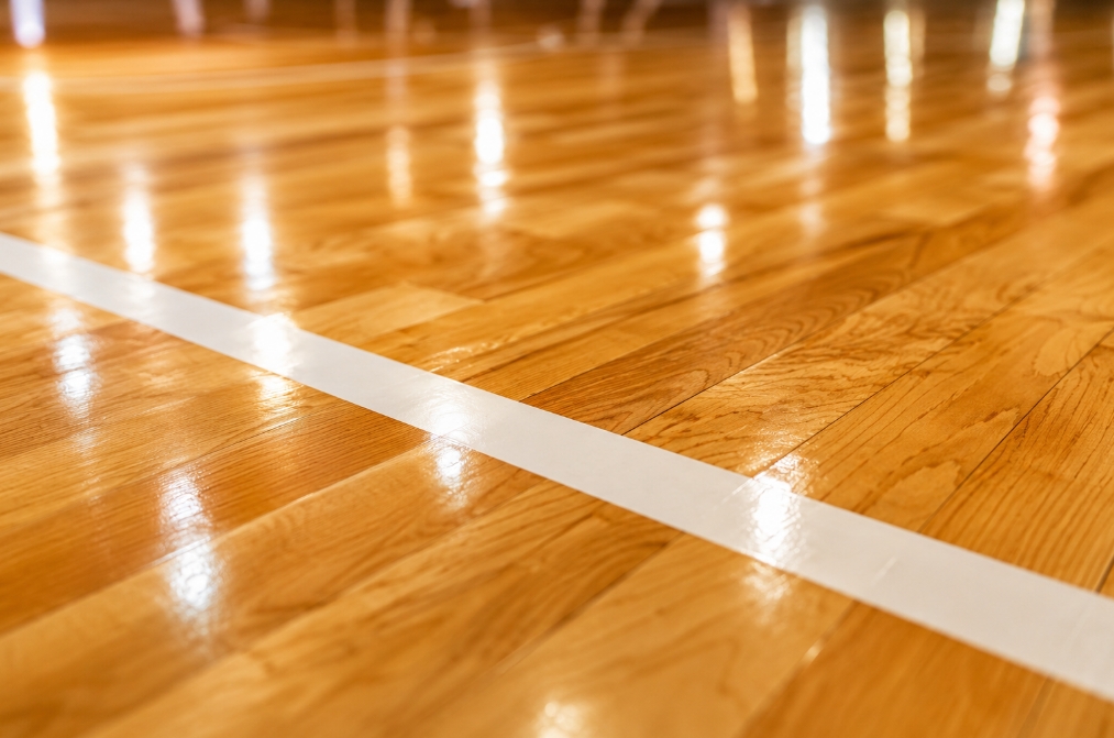 Lantai Lapangan Basket: Panduan Lengkap Memilih Material yang Tepat 3 Lantai Kayu Maple Close-up Lantai Kayu Lapangan Basket