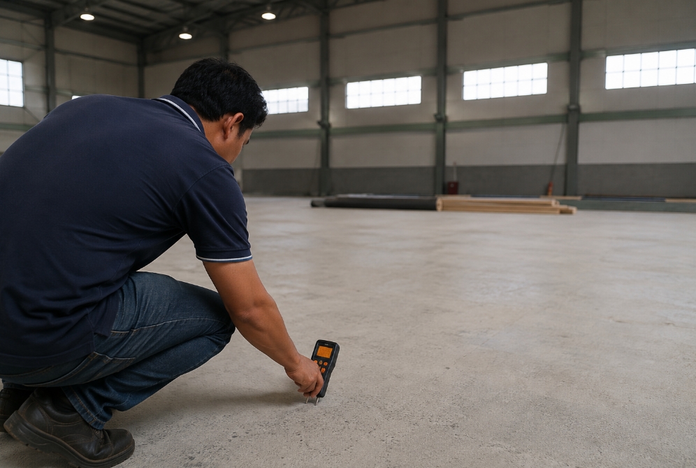 Lantai Lapangan Basket Indoor Surabaya: Material & Checklist Ruangan 2026 2 cek kondisi ruangan sebelum pasang lantai basket indoor