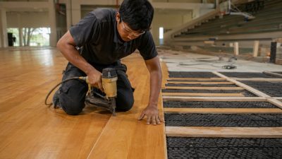 jasa pasang lantai lapangan basket surabaya lantaiparket